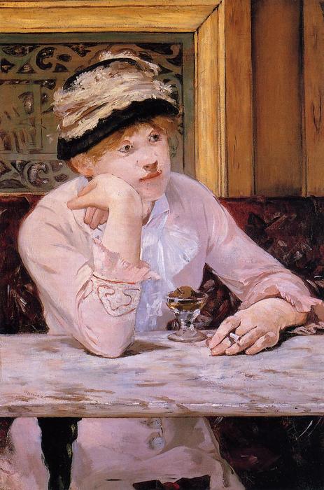 Wikioo.org - The Encyclopedia of Fine Arts - Painting, Artwork by Edouard Manet - Plum