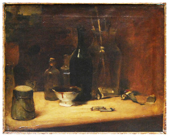 Wikioo.org - The Encyclopedia of Fine Arts - Painting, Artwork by Edouard Manet - Artist's atelier