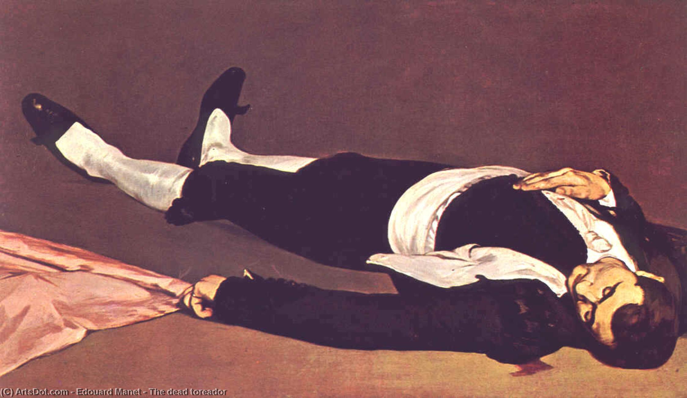 WikiOO.org – 美術百科全書 - 繪畫，作品 Edouard Manet - 死斗牛士