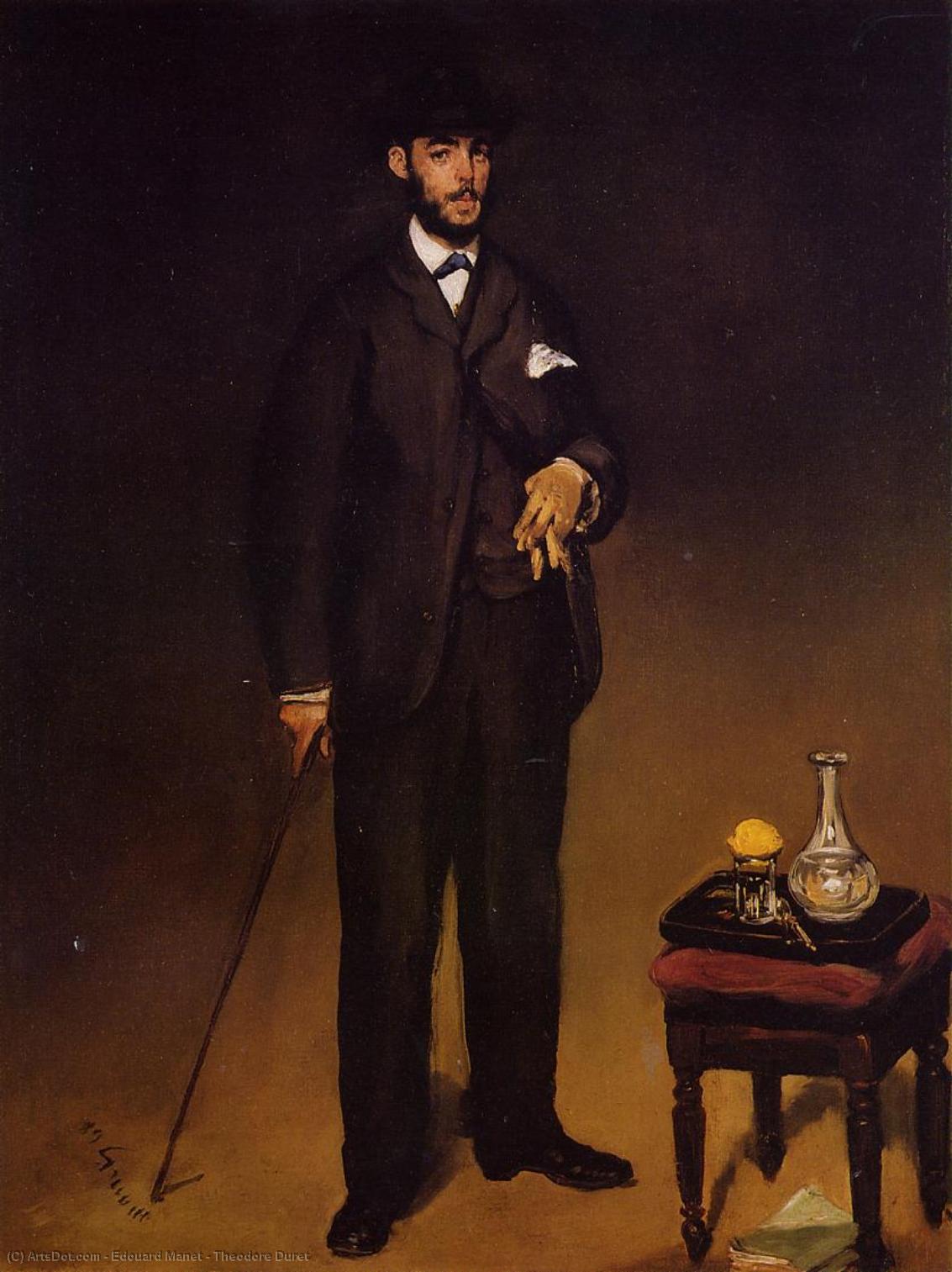 Wikioo.org - The Encyclopedia of Fine Arts - Painting, Artwork by Edouard Manet - Theodore Duret
