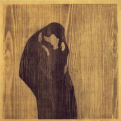WikiOO.org - Enciklopedija likovnih umjetnosti - Slikarstvo, umjetnička djela Edvard Munch - Kiss IV