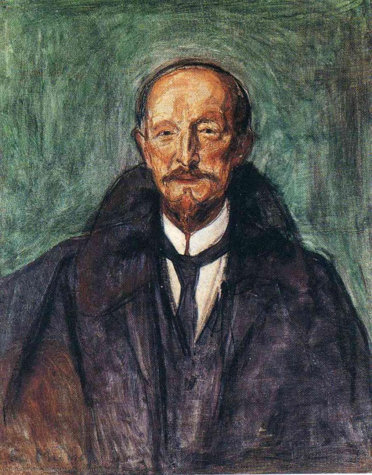 Wikioo.org - The Encyclopedia of Fine Arts - Painting, Artwork by Edvard Munch - Albert Kollmann