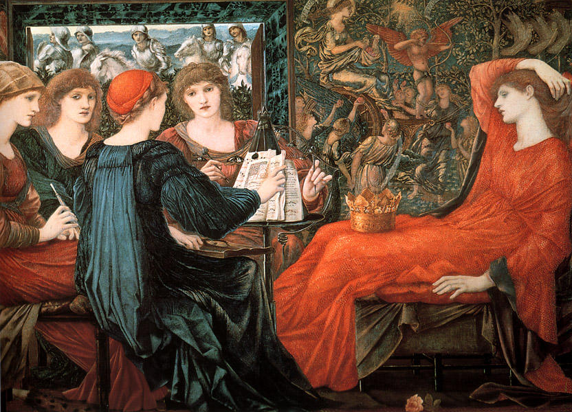 WikiOO.org - Güzel Sanatlar Ansiklopedisi - Resim, Resimler Edward Coley Burne-Jones - Laus Veneris