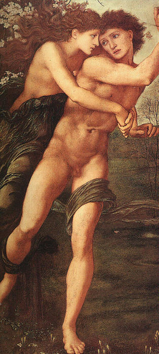Wikioo.org - The Encyclopedia of Fine Arts - Painting, Artwork by Edward Coley Burne-Jones - Phyllis and Demophon