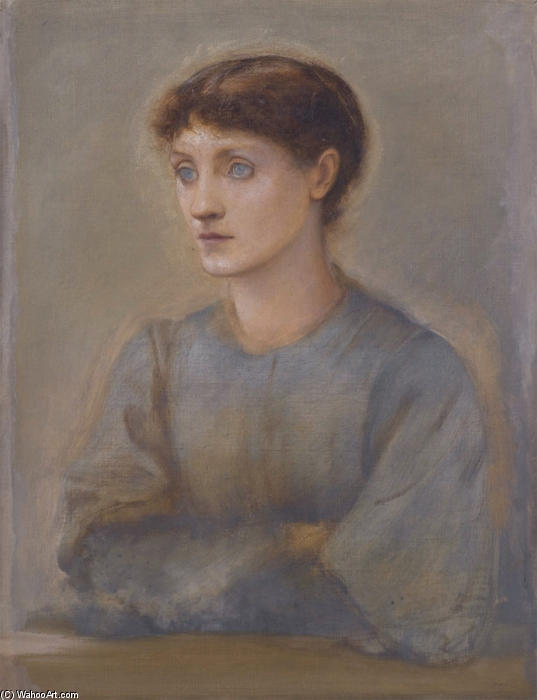 WikiOO.org – 美術百科全書 - 繪畫，作品 Edward Coley Burne-Jones - 玛格丽特