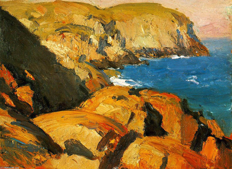 Wikioo.org - The Encyclopedia of Fine Arts - Painting, Artwork by Edward Hopper - Blackhead, Monhegan
