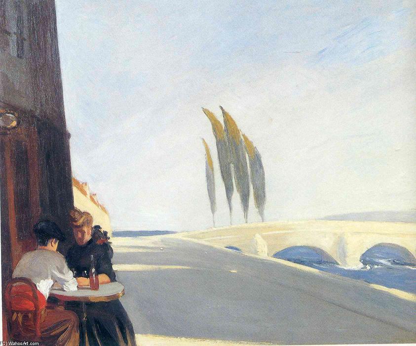 Wikioo.org - The Encyclopedia of Fine Arts - Painting, Artwork by Edward Hopper - Bistro