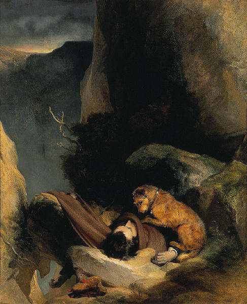 Wikioo.org - The Encyclopedia of Fine Arts - Painting, Artwork by Edwin Henry Landseer - Attachment