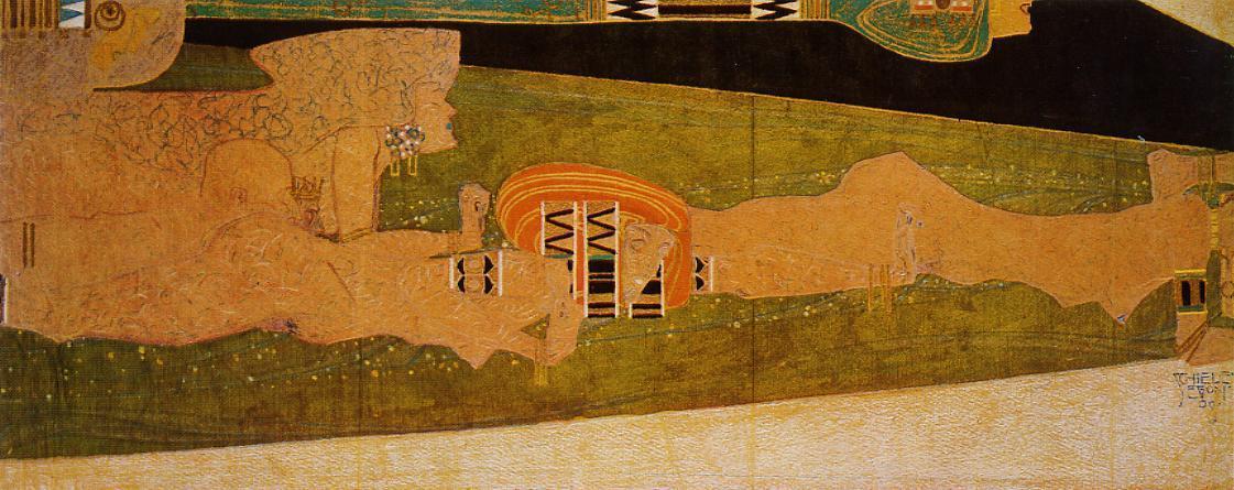 WikiOO.org - Енциклопедія образотворчого мистецтва - Живопис, Картини
 Egon Schiele - Water Sprites