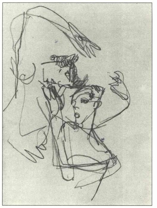 WikiOO.org - Encyclopedia of Fine Arts - Maalaus, taideteos Egon Schiele - Untitled