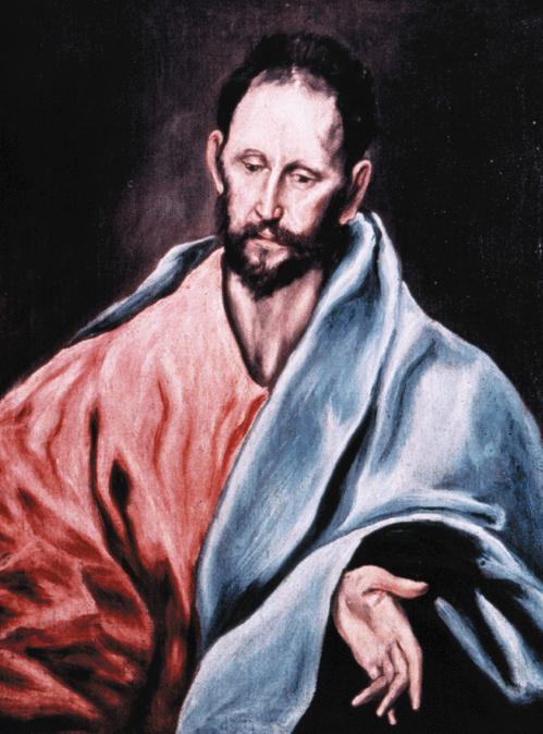 WikiOO.org - Encyclopedia of Fine Arts - Malba, Artwork El Greco (Doménikos Theotokopoulos) - St. James the Less