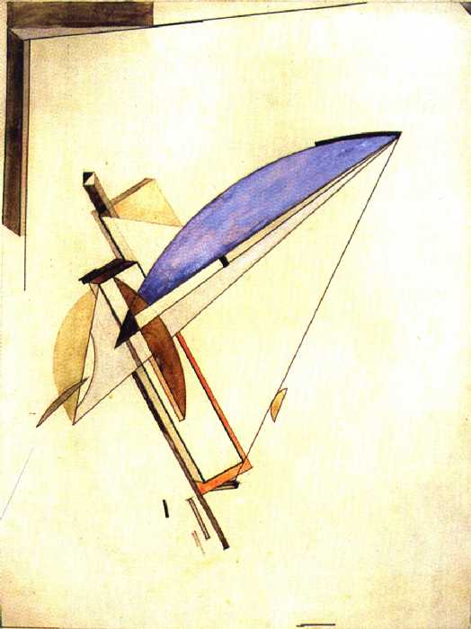 WikiOO.org - אנציקלופדיה לאמנויות יפות - ציור, יצירות אמנות El Lissitzky - Composition