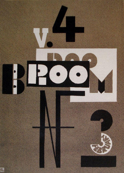 Wikioo.org - สารานุกรมวิจิตรศิลป์ - จิตรกรรม El Lissitzky - Cover of Broom