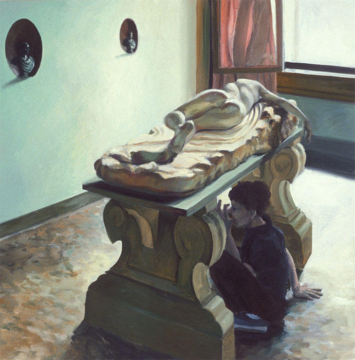 Wikioo.org - The Encyclopedia of Fine Arts - Painting, Artwork by Eric Fischl - The Sheer Weight of History