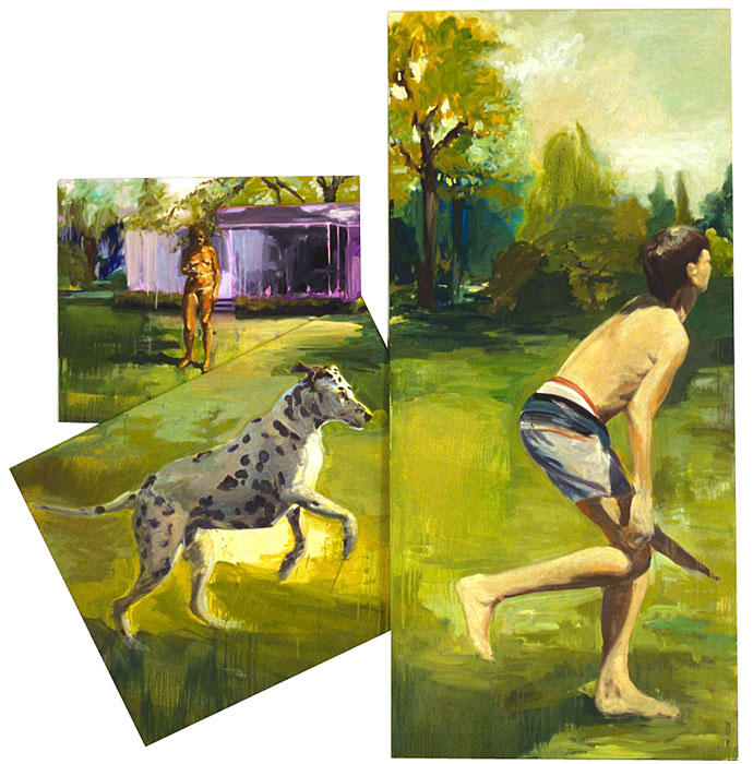 Wikioo.org - The Encyclopedia of Fine Arts - Painting, Artwork by Eric Fischl - Growing Up in the Company of Women II
