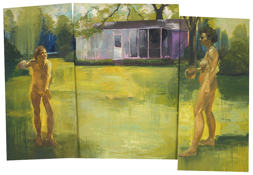 Wikioo.org - The Encyclopedia of Fine Arts - Painting, Artwork by Eric Fischl - Growing up in the Company of Women III