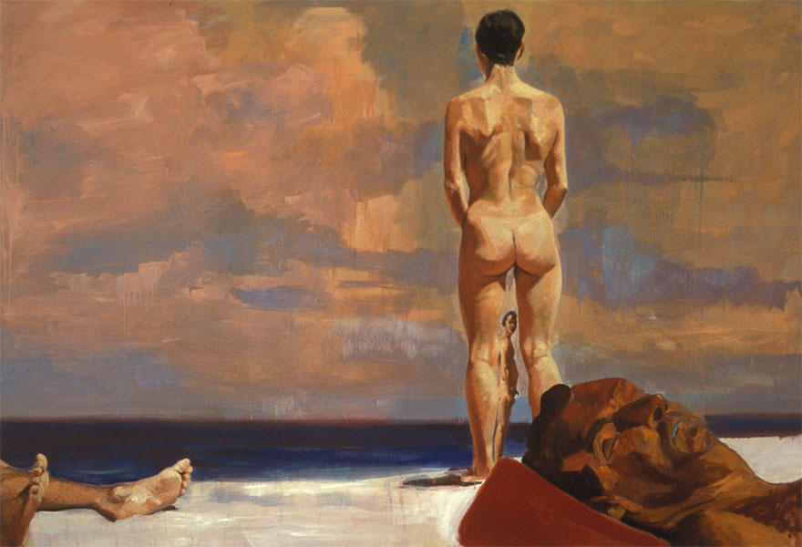 WikiOO.org - Encyclopedia of Fine Arts - Maleri, Artwork Eric Fischl - The Begining of the End