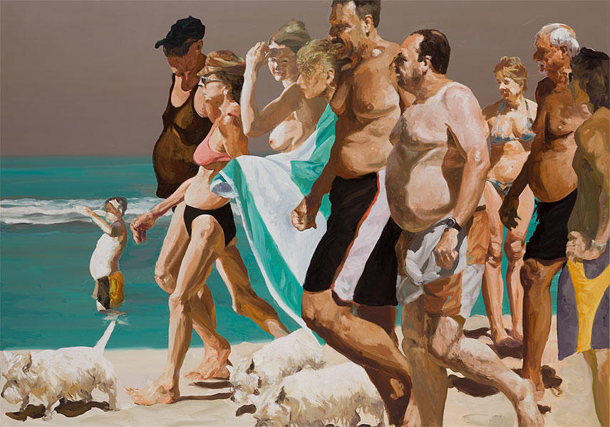 Wikioo.org - The Encyclopedia of Fine Arts - Painting, Artwork by Eric Fischl - Scenes From Late Paradise The Parade