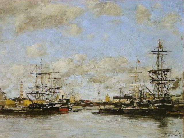 Wikioo.org - The Encyclopedia of Fine Arts - Painting, Artwork by Eugène Louis Boudin - Untitled