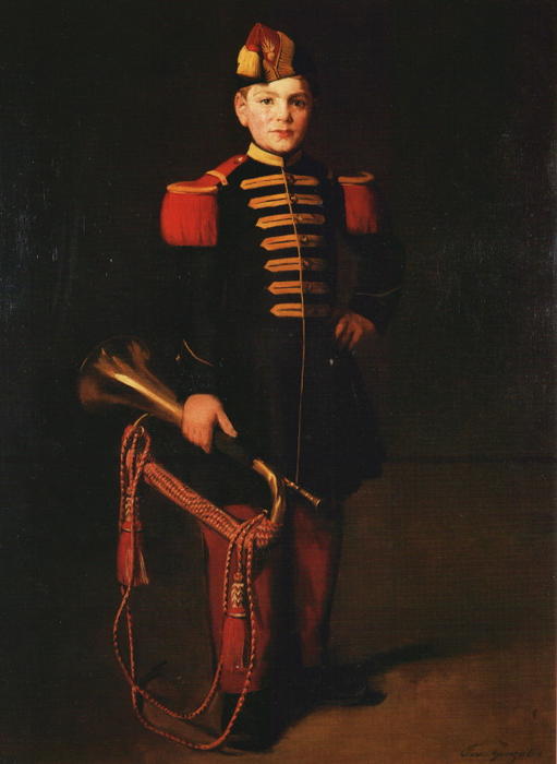 WikiOO.org - Енциклопедія образотворчого мистецтва - Живопис, Картини
 Eva Gonzales - Child with a pipe