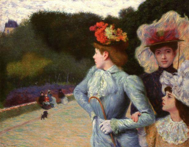 Wikioo.org – L'Enciclopedia delle Belle Arti - Pittura, Opere di Federico Zandomeneghi - lungomare
