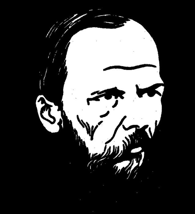 WikiOO.org - Encyclopedia of Fine Arts - Lukisan, Artwork Felix Vallotton - Fyodor Dostojevsky