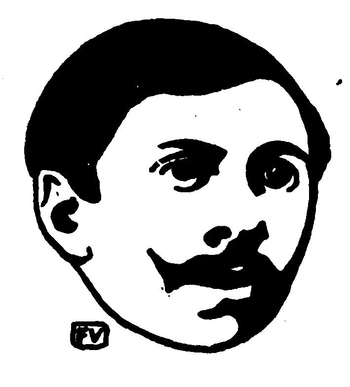 Wikioo.org - The Encyclopedia of Fine Arts - Painting, Artwork by Felix Vallotton - Portrait of French writer Paul Adam