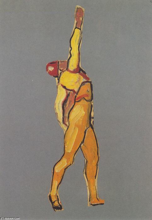 WikiOO.org - Encyclopedia of Fine Arts - Malba, Artwork Ferdinand Hodler - Swearing to the right