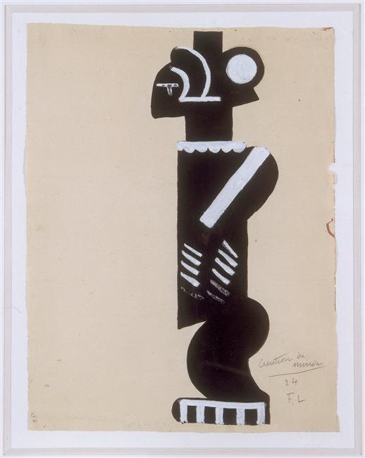 Wikioo.org - สารานุกรมวิจิตรศิลป์ - จิตรกรรม Fernand Leger - Study for the Creation of the World