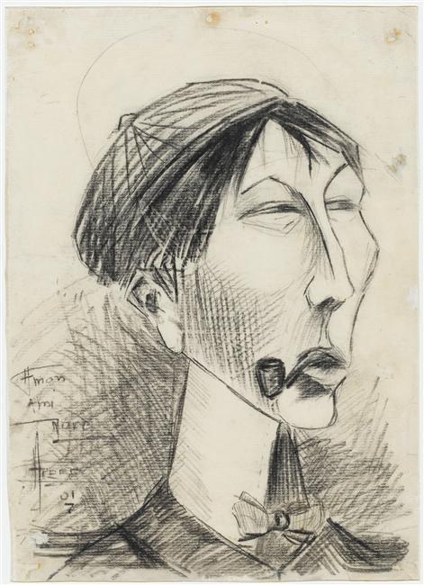 WikiOO.org - Enciclopedia of Fine Arts - Pictura, lucrări de artă Fernand Leger - Portrait of Andre Mare