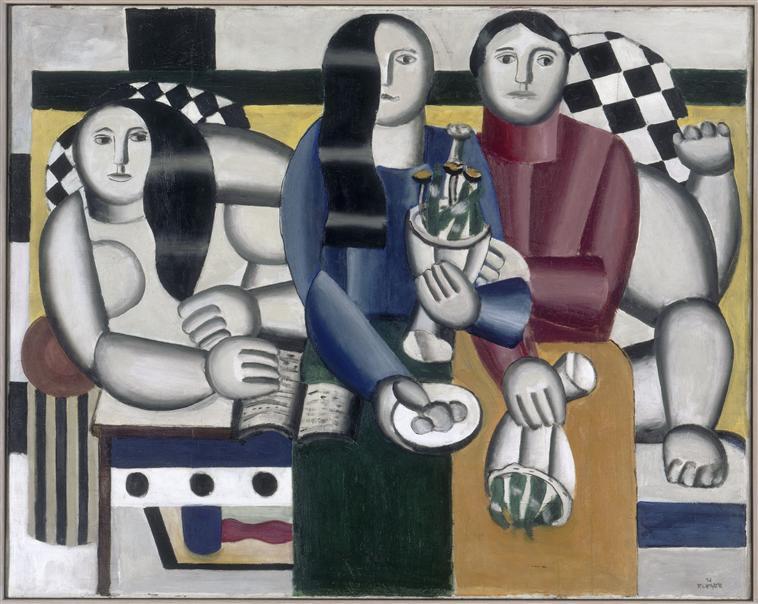 Wikioo.org - The Encyclopedia of Fine Arts - Painting, Artwork by Fernand Leger - Trouville