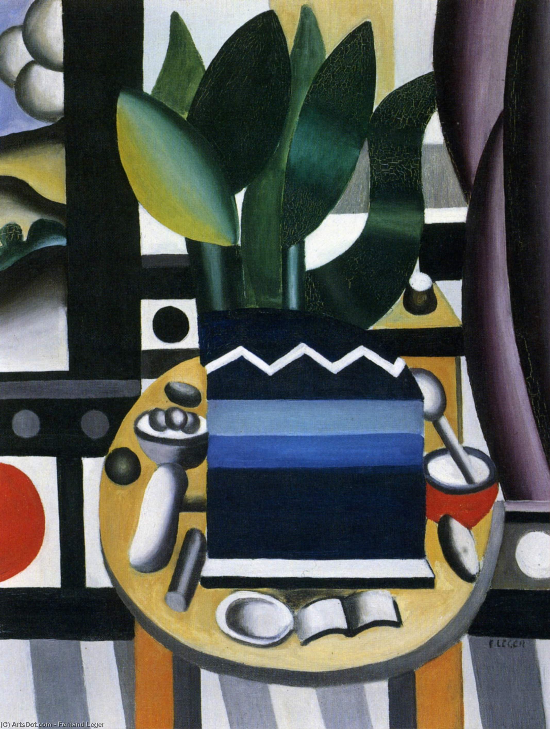 Wikioo.org - The Encyclopedia of Fine Arts - Painting, Artwork by Fernand Leger - Still life