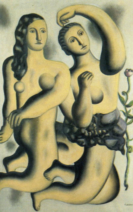WikiOO.org - Encyclopedia of Fine Arts - Maľba, Artwork Fernand Leger - Dance