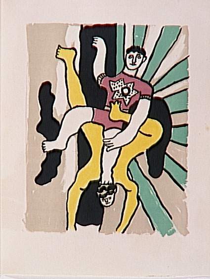 WikiOO.org - Енциклопедия за изящни изкуства - Живопис, Произведения на изкуството Fernand Leger - 'The album ''Circus''' (19)