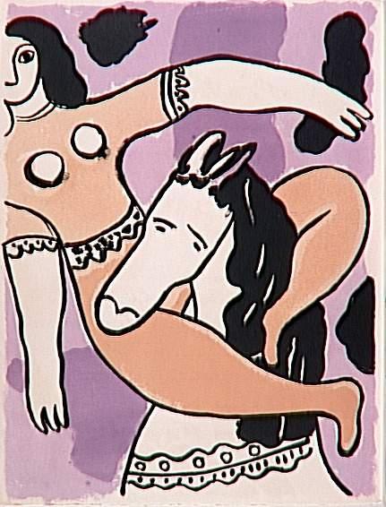 WikiOO.org - Encyclopedia of Fine Arts - Maľba, Artwork Fernand Leger - 'The album ''Circus''' (22)