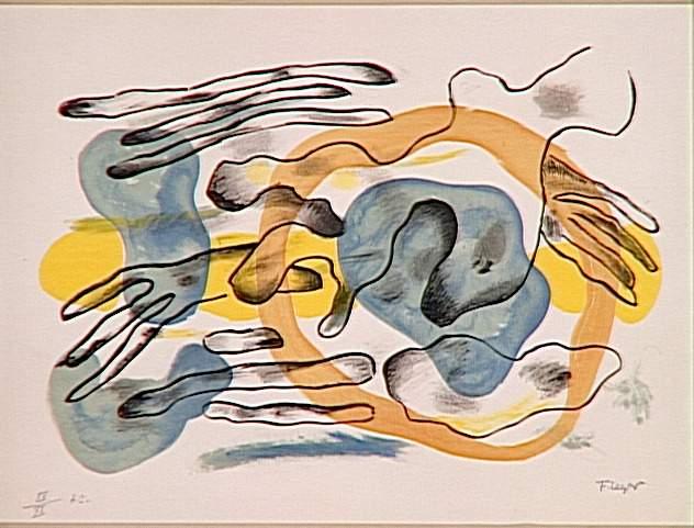 Wikioo.org - The Encyclopedia of Fine Arts - Painting, Artwork by Fernand Leger - Clouds
