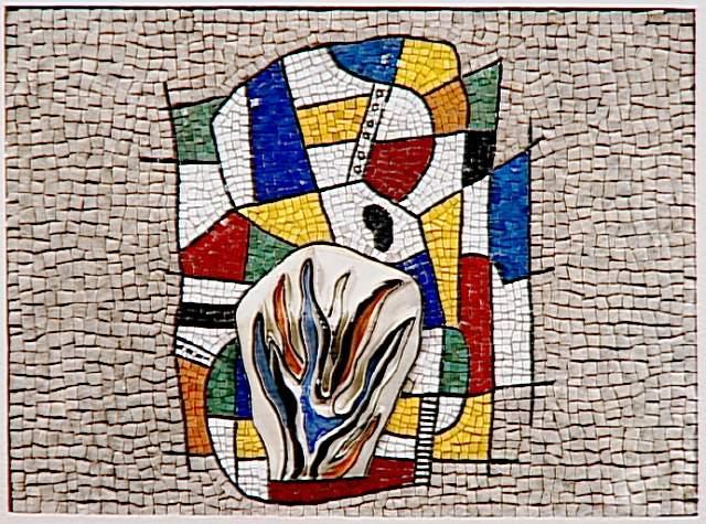 WikiOO.org - Encyclopedia of Fine Arts - Maleri, Artwork Fernand Leger - Model for building the gas from France to Alford