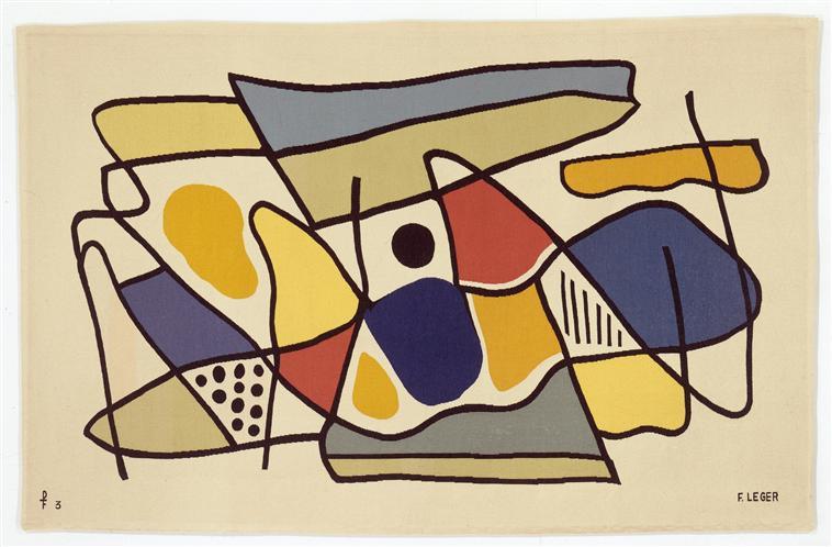 WikiOO.org - Encyclopedia of Fine Arts - Maľba, Artwork Fernand Leger - Mural, mural or composition, or abstract composition