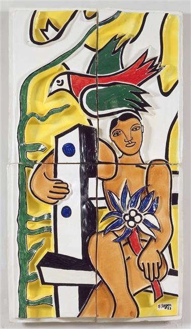 Wikioo.org - The Encyclopedia of Fine Arts - Painting, Artwork by Fernand Leger - Children in the bird