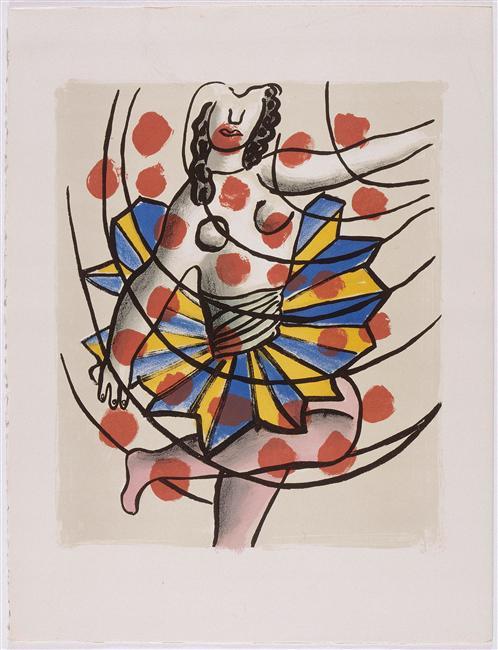 WikiOO.org - Encyclopedia of Fine Arts - Maľba, Artwork Fernand Leger - 'The album ''Circus''' (27)