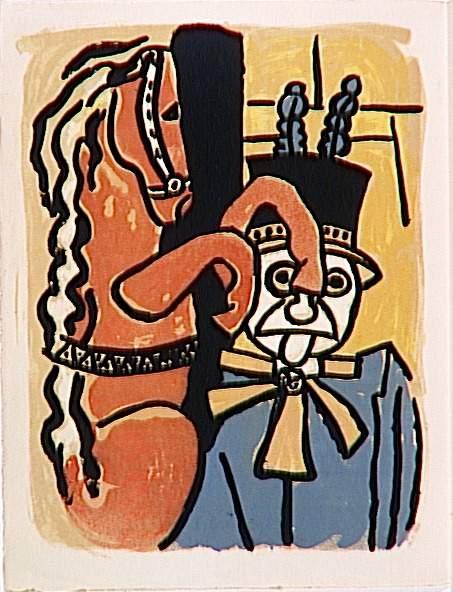 WikiOO.org - Encyclopedia of Fine Arts - Malba, Artwork Fernand Leger - 'The album ''Circus''' (28)