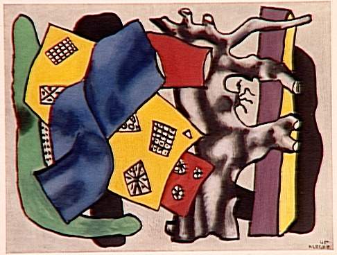 WikiOO.org - Enciklopedija likovnih umjetnosti - Slikarstvo, umjetnička djela Fernand Leger - The root gray