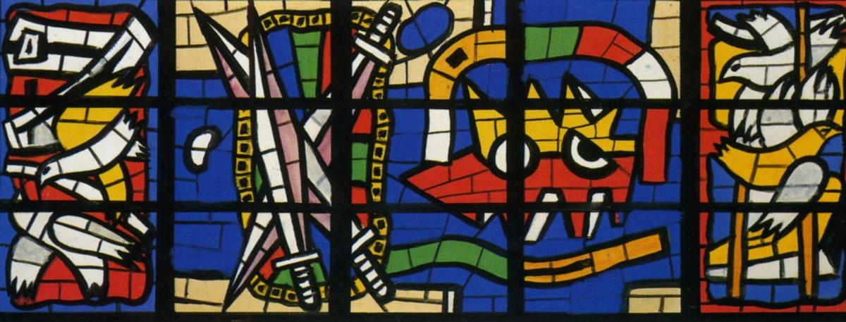 Wikioo.org - The Encyclopedia of Fine Arts - Painting, Artwork by Fernand Leger - Sacred Heart of Audincourt