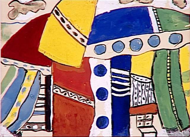Wikioo.org - The Encyclopedia of Fine Arts - Painting, Artwork by Fernand Leger - Deauville