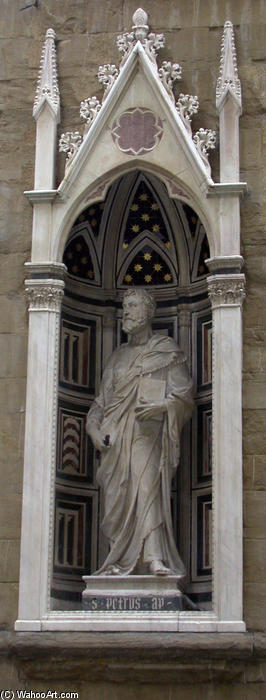 WikiOO.org - Энциклопедия изобразительного искусства - Живопись, Картины  Filippo Brunelleschi - святой Питер