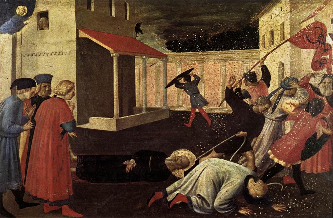 Wikioo.org - The Encyclopedia of Fine Arts - Painting, Artwork by Fra Angelico - The Martyrdom of St Mark