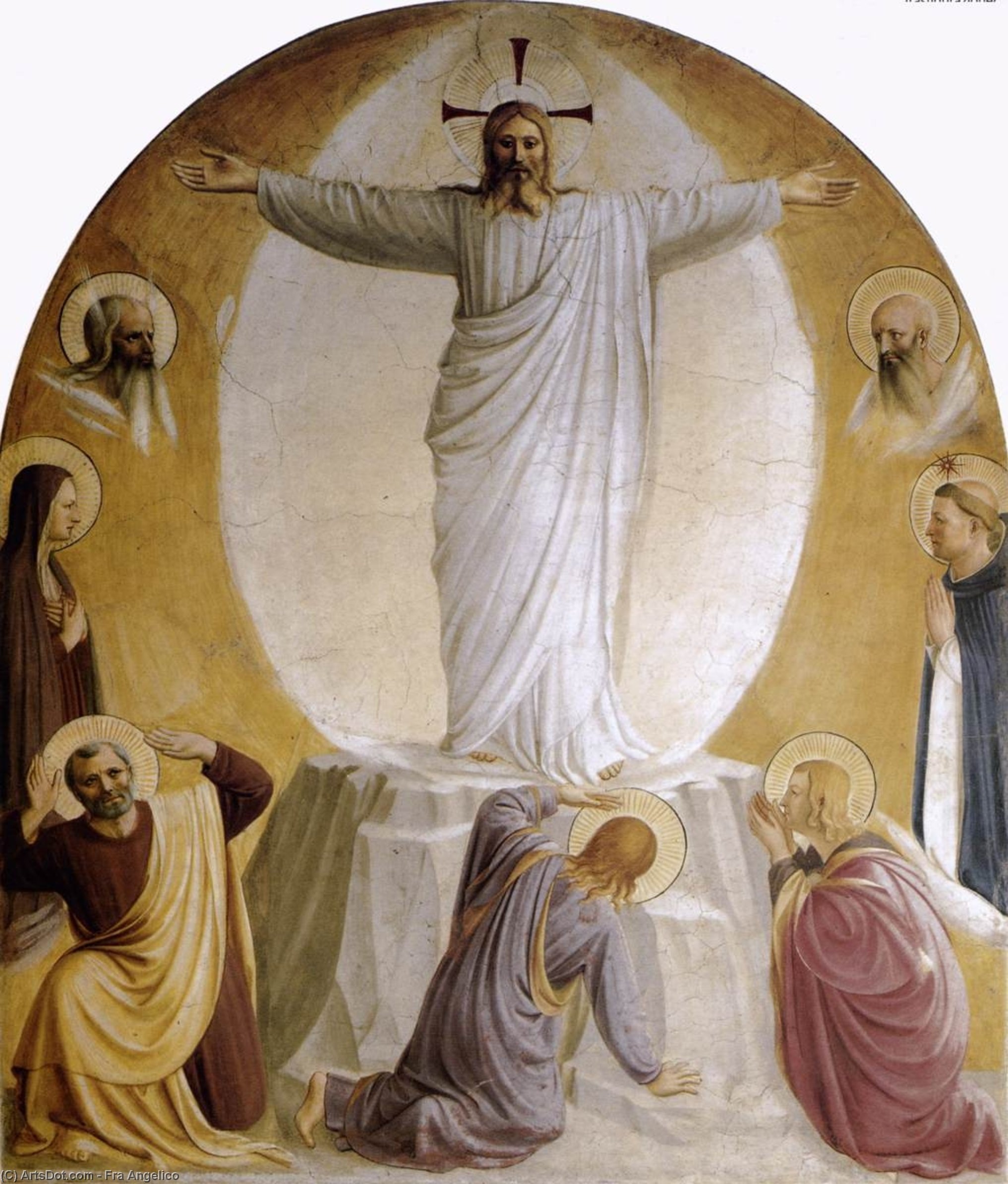 Wikioo.org - Bách khoa toàn thư về mỹ thuật - Vẽ tranh, Tác phẩm nghệ thuật Fra Angelico - Transfiguration