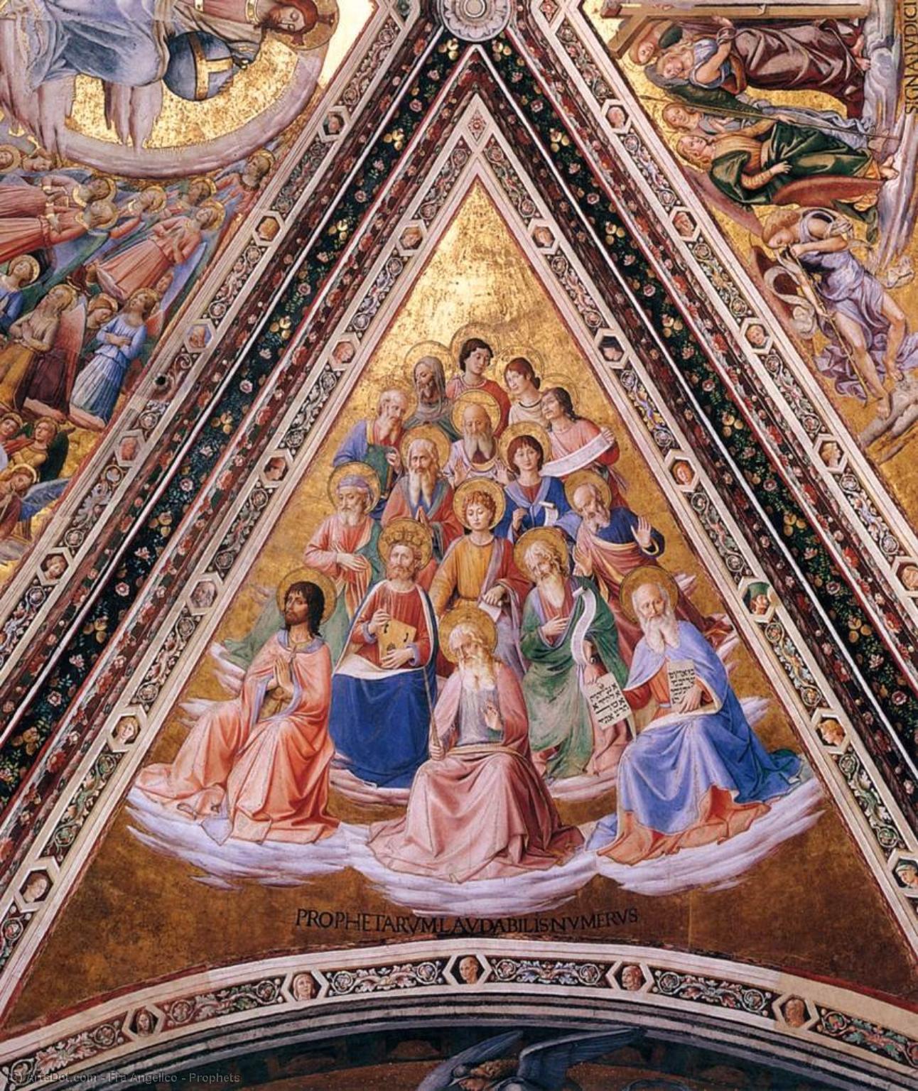 Wikioo.org – L'Enciclopedia delle Belle Arti - Pittura, Opere di Fra Angelico - Profeti