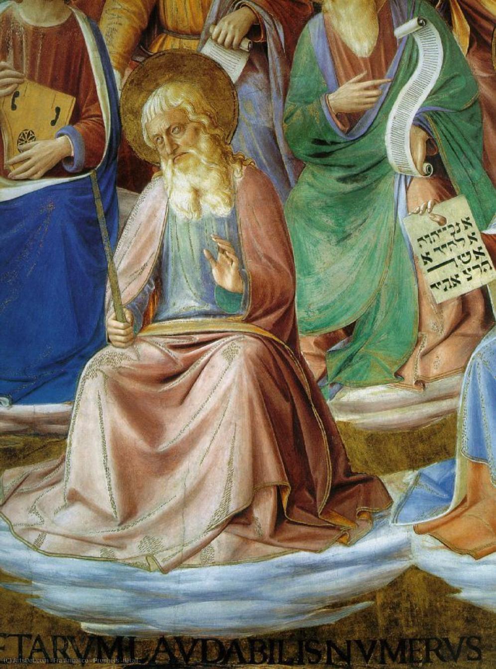 WikiOO.org - Enciklopedija dailės - Tapyba, meno kuriniai Fra Angelico - Prophets (detail)