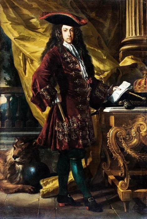 WikiOO.org - Εγκυκλοπαίδεια Καλών Τεχνών - Ζωγραφική, έργα τέχνης Francesco Solimena - Portrait of Charles VI, Holy Roman Emperor